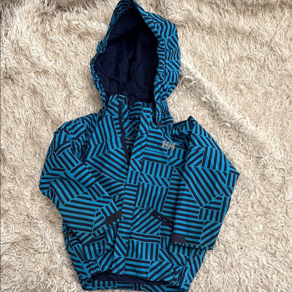 Helly Hansen size 92 toddler rain jacket